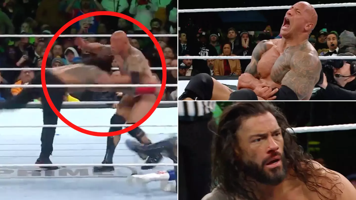 WWE fans are all saying the same thing about crazy moment as The Rock makes WrestleMania comeback