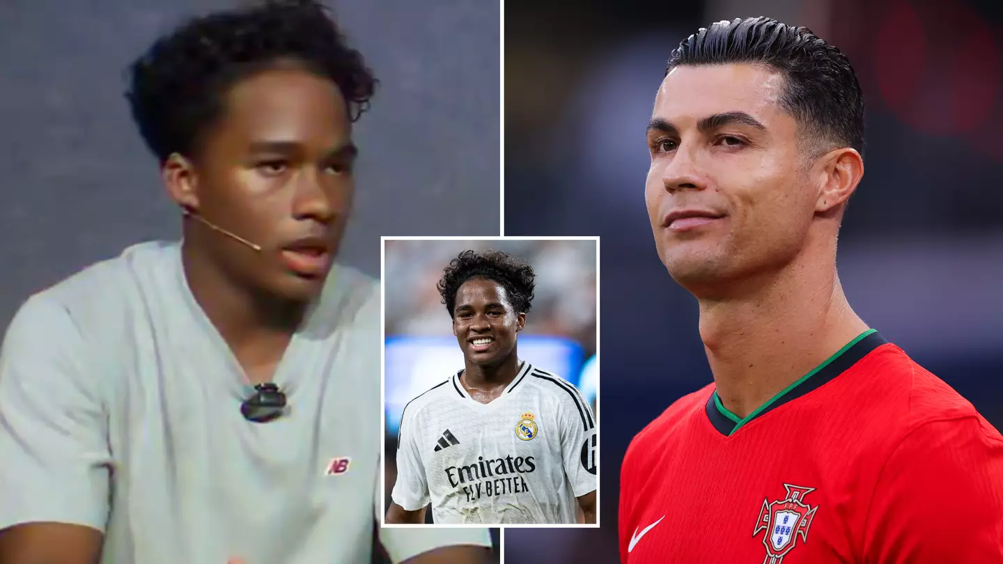 Endrick didn't hesitate when naming his five favourite players including two Real Madrid teammates