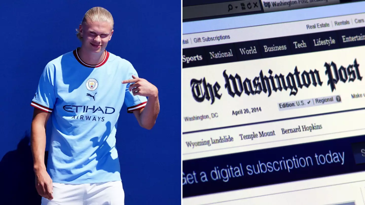Manchester City Fans Panic After Washington Post’s Haaland Tweet