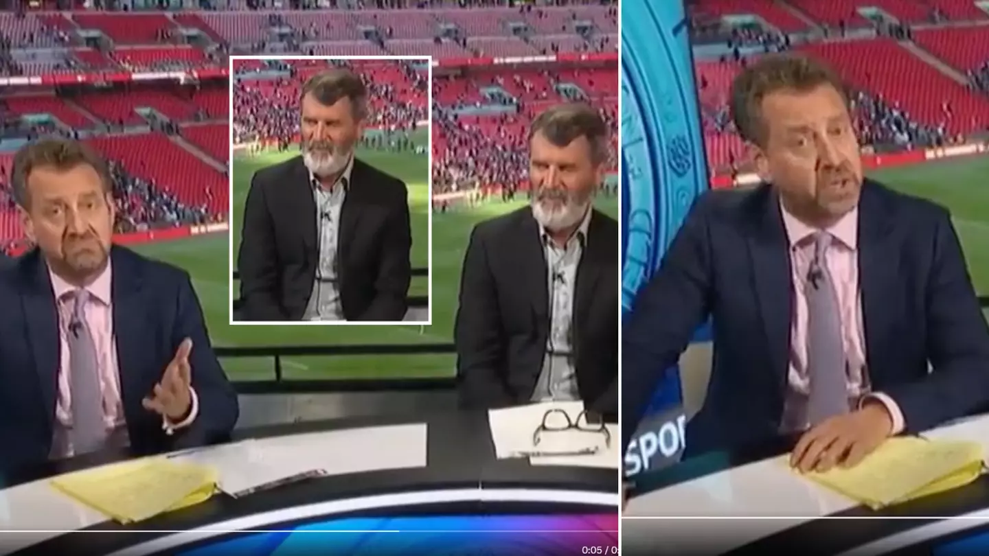 Mark Pougatch closes show with brave dig in front of Roy Keane, things got awkward very quickly