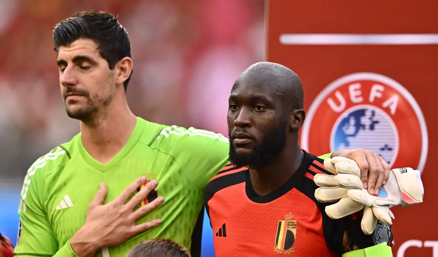 Romelu Lukaku was made captain for that game against Austria. Image credit: Getty