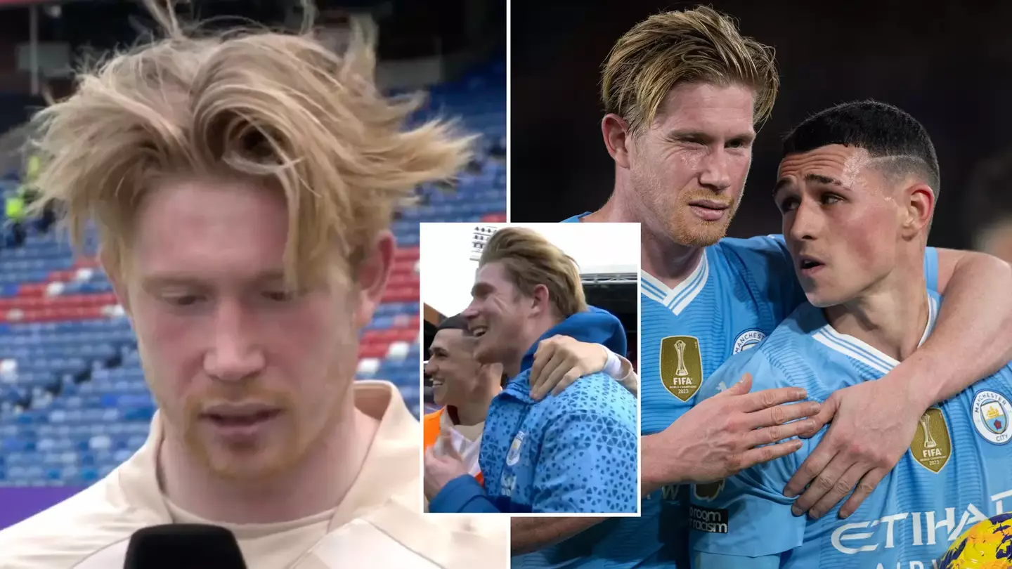 Kevin De Bruyne tells Pep Guardiola how to get him and Phil Foden in the same Man City team