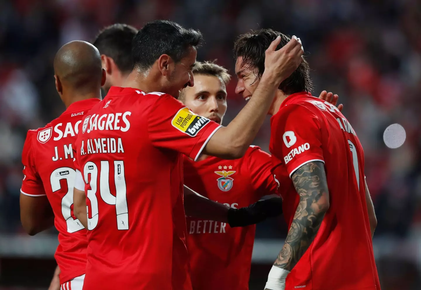 Atletico Madrid are also said to be interested in Nunez (Image: Alamy)