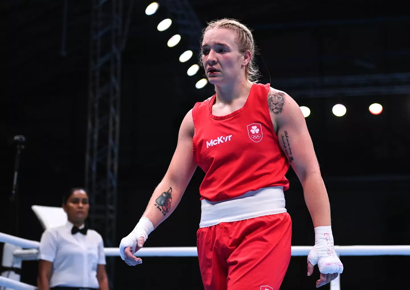 Boxer Amy Broadhurst.