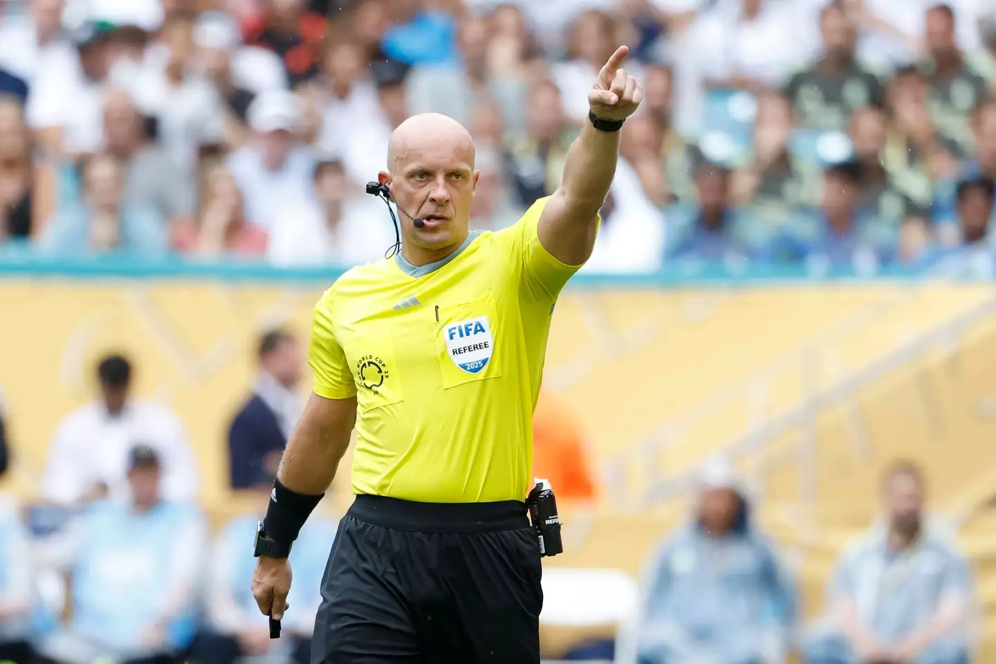 Szymon Marciniak will referee Paris Saint-Germain vs. Real Madrid. Image: Getty