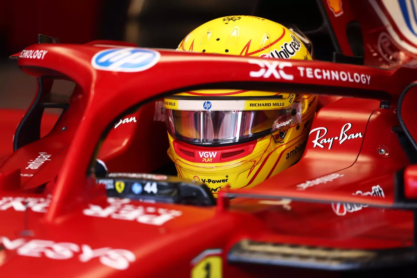 Hamilton has endured a difficult debut season with Ferrari. (Image: Clive Rose - Formula 1 / Contributor via Getty)