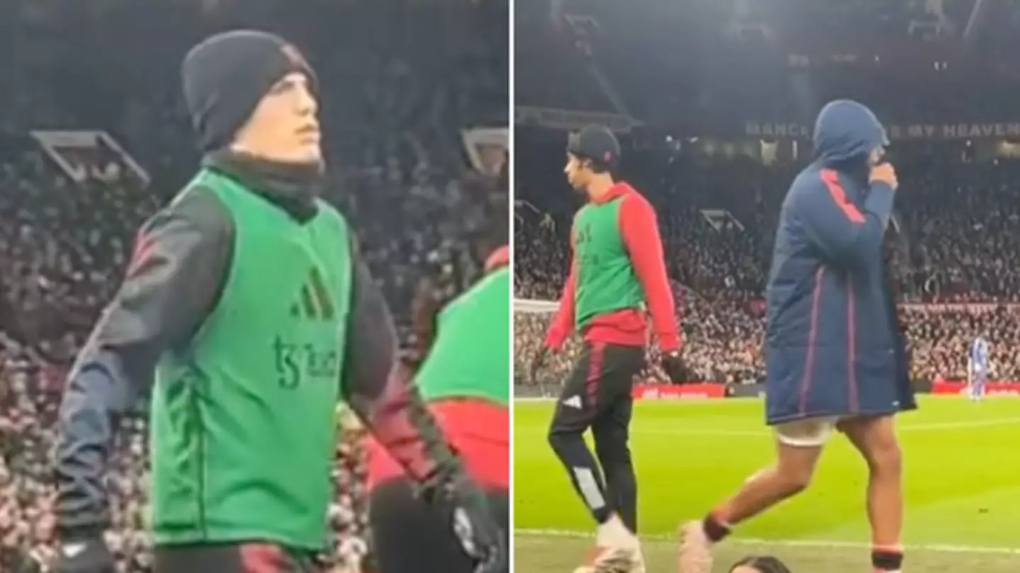 What Alejandro Garnacho did after Joshua Zirkzee emerged from tunnel following humiliating substitution