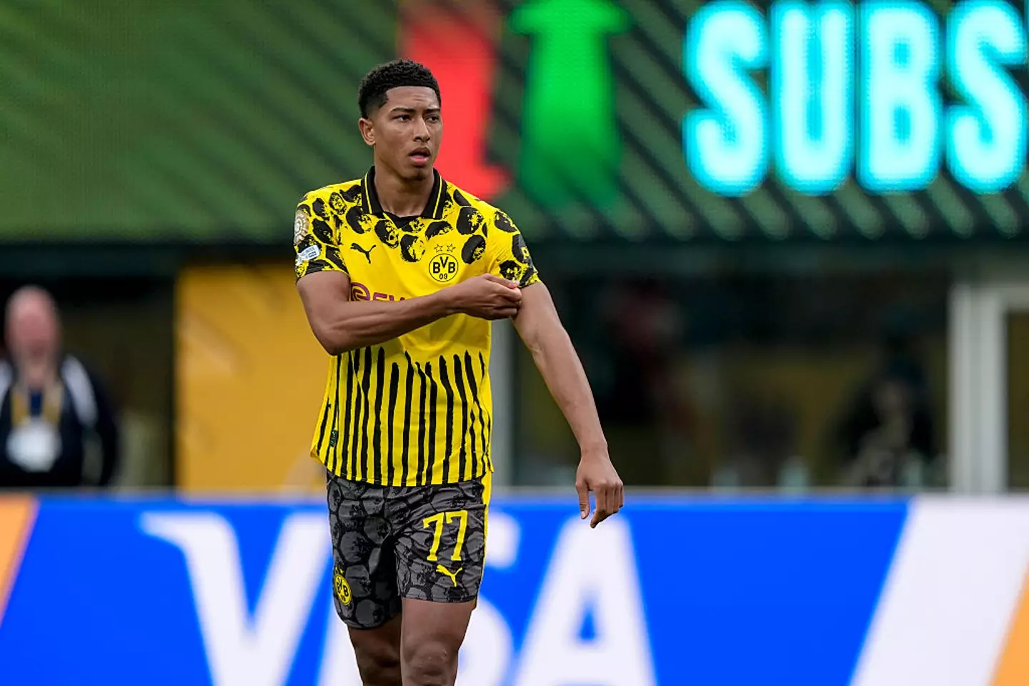 Jobe Bellingham made his Borussia Dortmund debut (Credit:Getty)