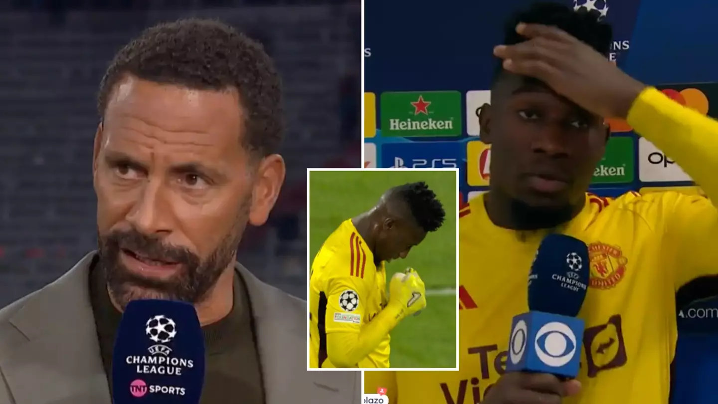 Rio Ferdinand says Andre Onana has done something he may have 'refused' at Man Utd