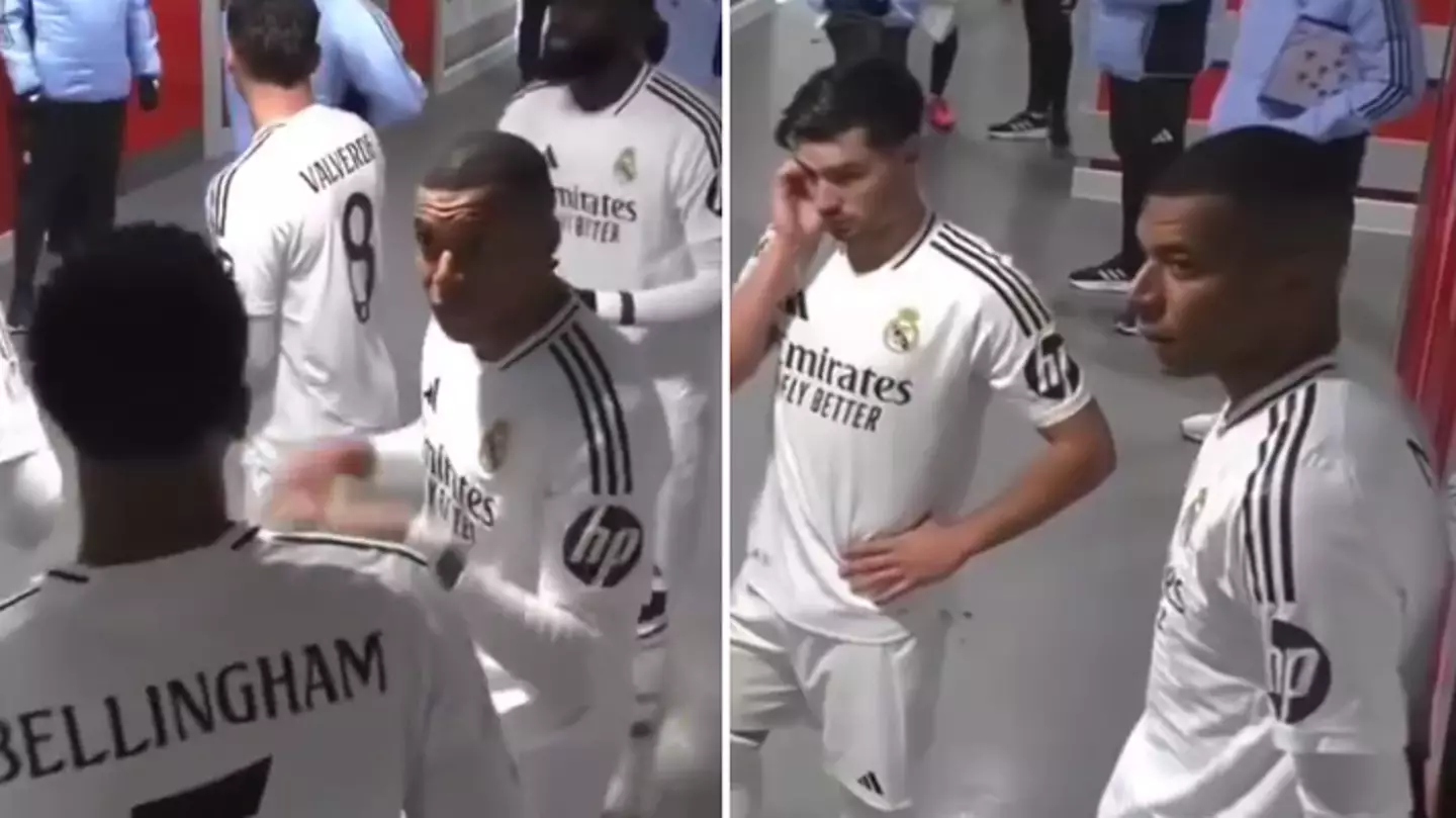 Fans are seriously concerned for Kylian Mbappe as unseen tunnel footage emerges after Real Madrid lose to Liverpool