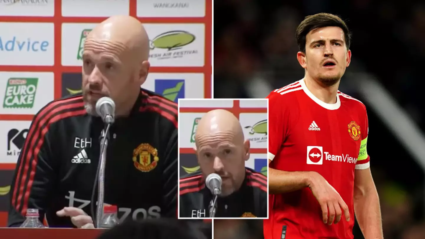 Erik Ten Hag Confirms Harry Maguire Will Continue As Man Utd Captain, Gives Cristiano Ronaldo Update