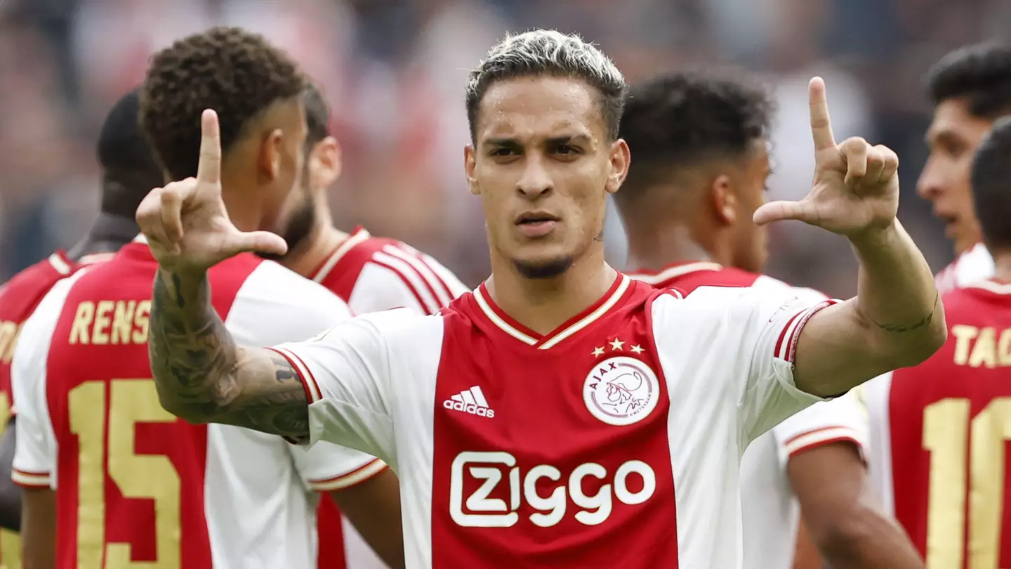 Antony has already scored for Ajax this season. Image: Alamy