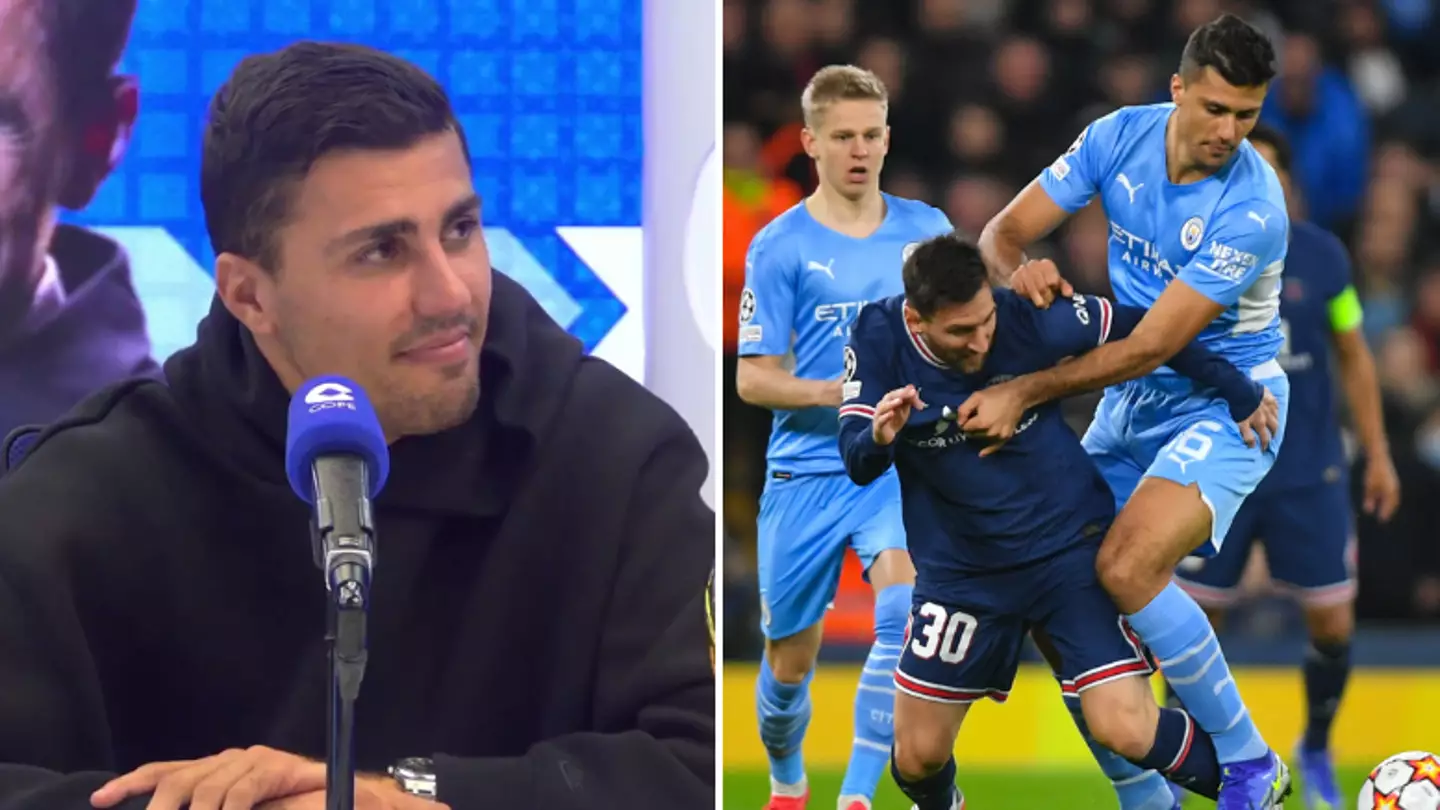 Rodri changes his toughest-ever opponent from Lionel Messi to Premier League star