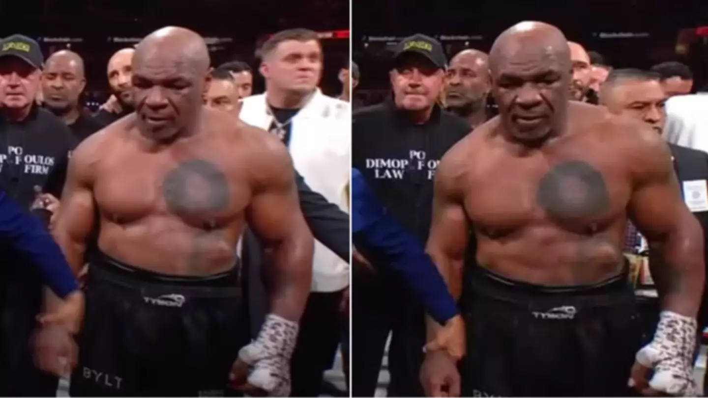 Fans think they've worked out how Mike Tyson really felt after losing to Jake Paul as specific detail spotted