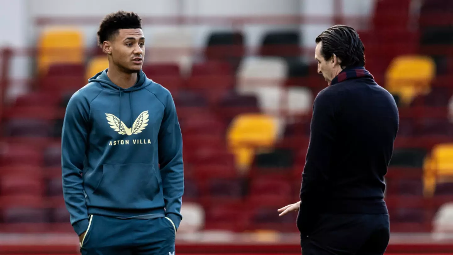 Ollie Watkins and Unai Emery (Image: Getty)