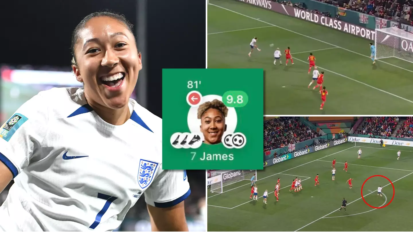 Lauren James dropped an all-time great World Cup performance against China, she is special