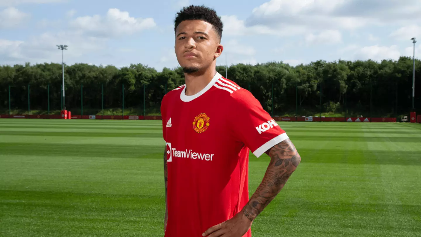 Jadon Sancho issues five-word response to Man Utd fan who called him 'worst signing in club history' on new post