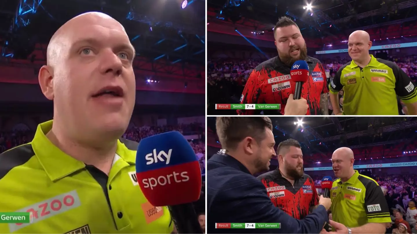 Michael van Gerwen proved his class with post-PDC final interview, he made it all about Michael Smith
