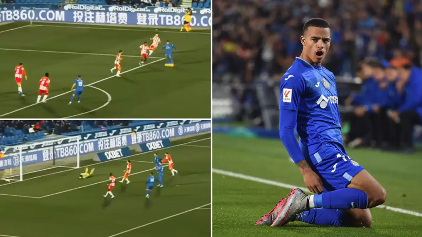 Mason Greenwood sends message to fans after scoring wonder goal for Getafe