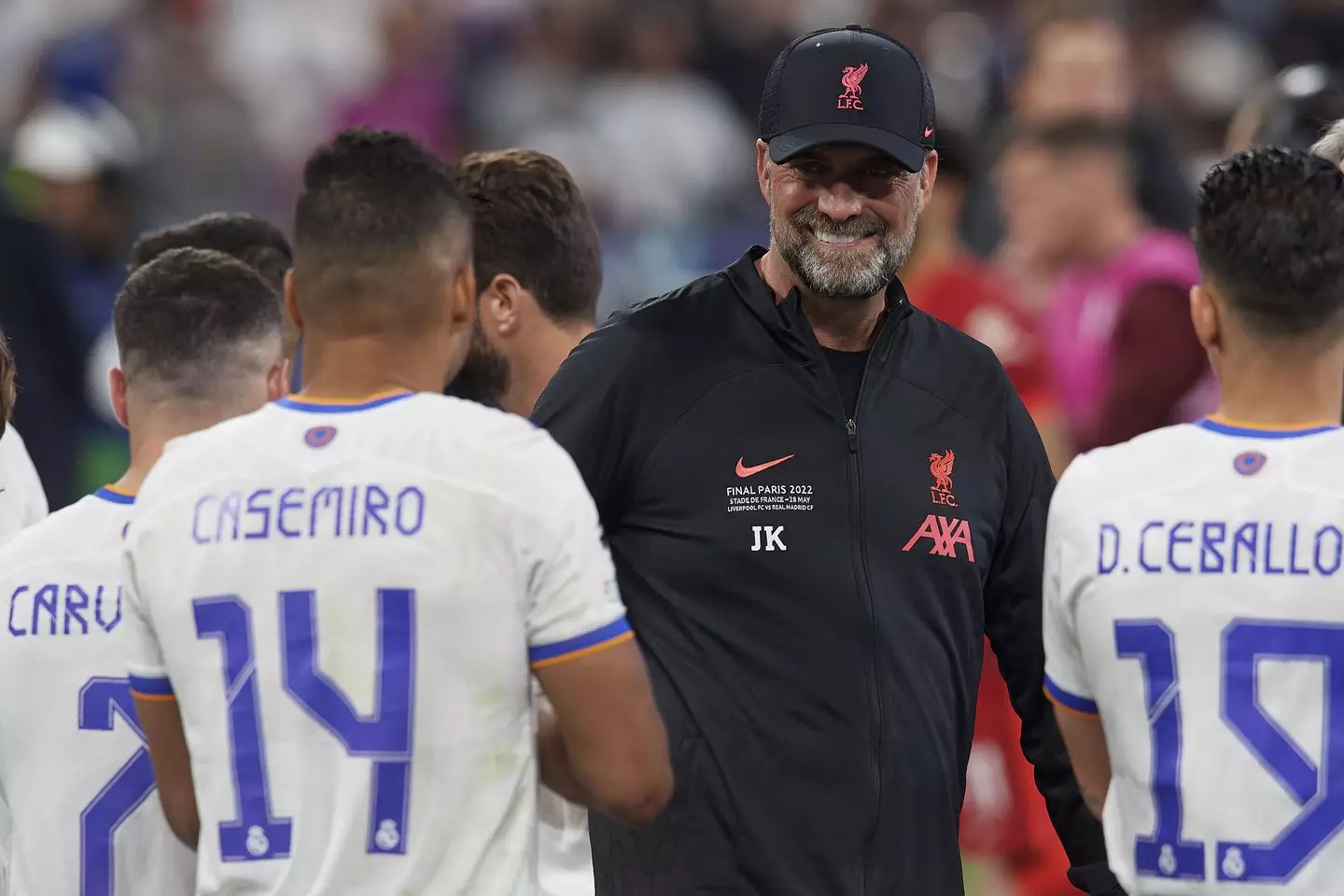 Klopp during last season's Champions League final. (Image