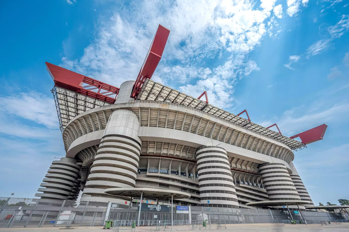 The majestic San Siro. Image: Alamy