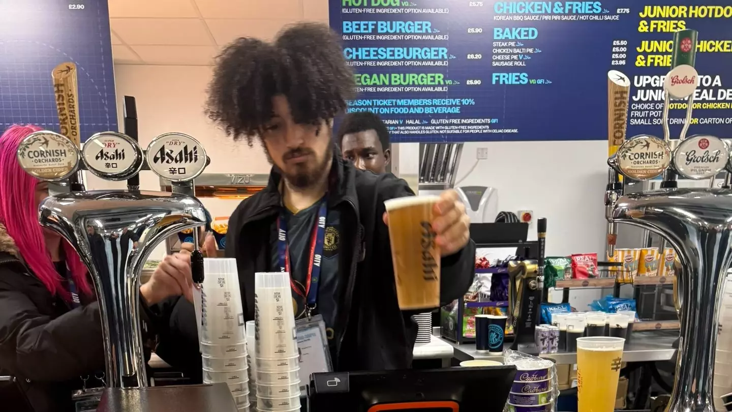 Man City Take Immediate Action After Incident Involving Barman During Manchester Derby