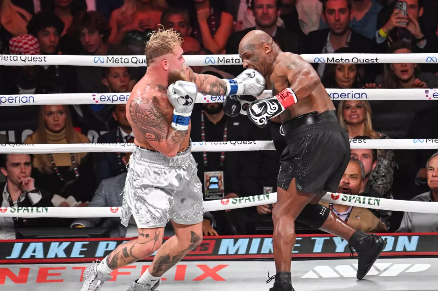 Jake Paul simply had too much for Mike Tyson (Credit:Getty)