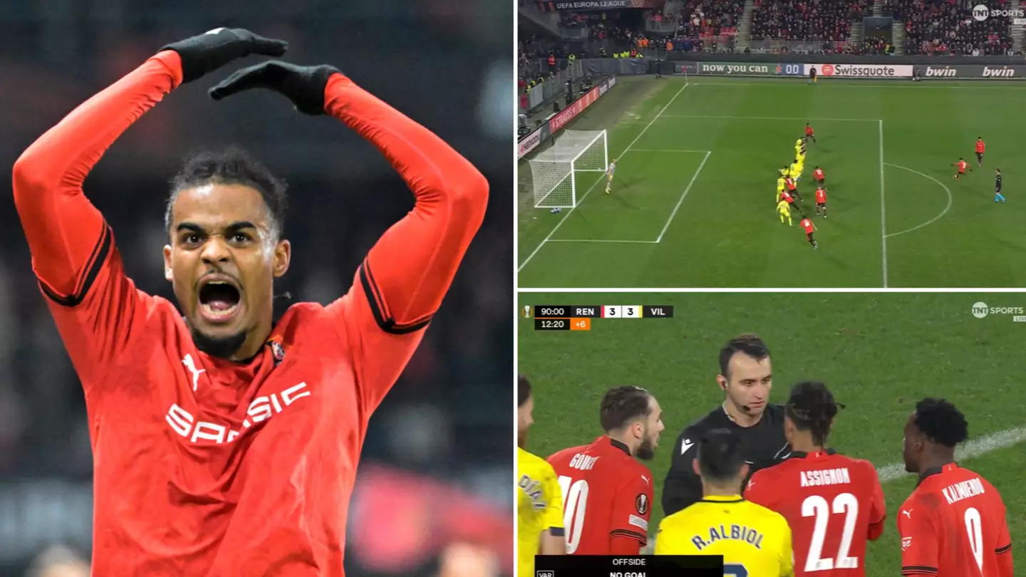 Rennes denied last-gasp equaliser vs Villarreal by VAR due to little-known rule