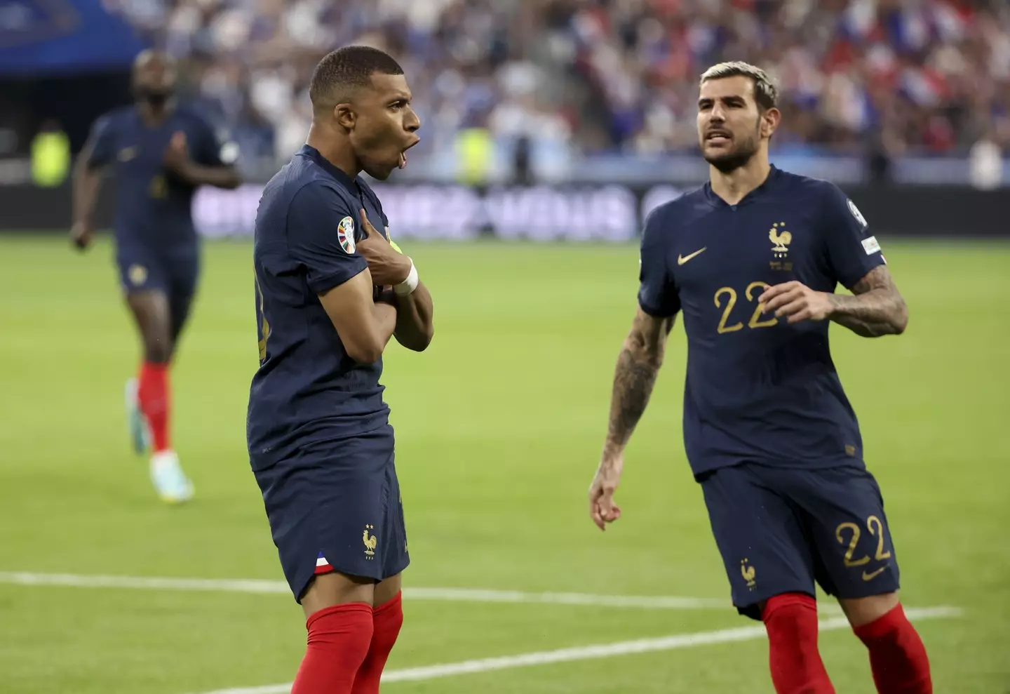 Kylian Mbappe was last seen on the football pitch for France in a Euros qualifier. (