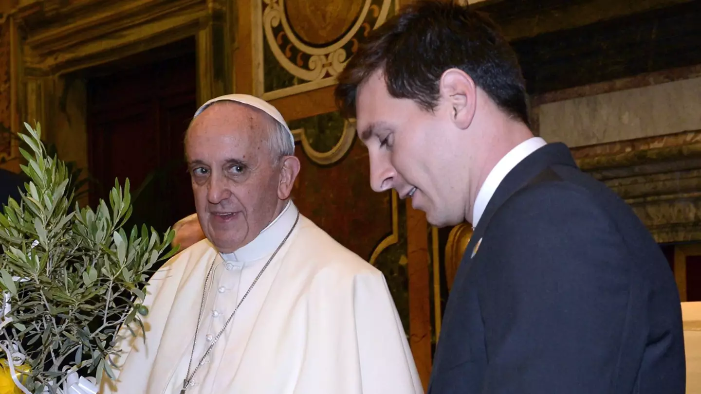Lionel Messi releases an emotional statement following the death of Pope Francis as games postponed