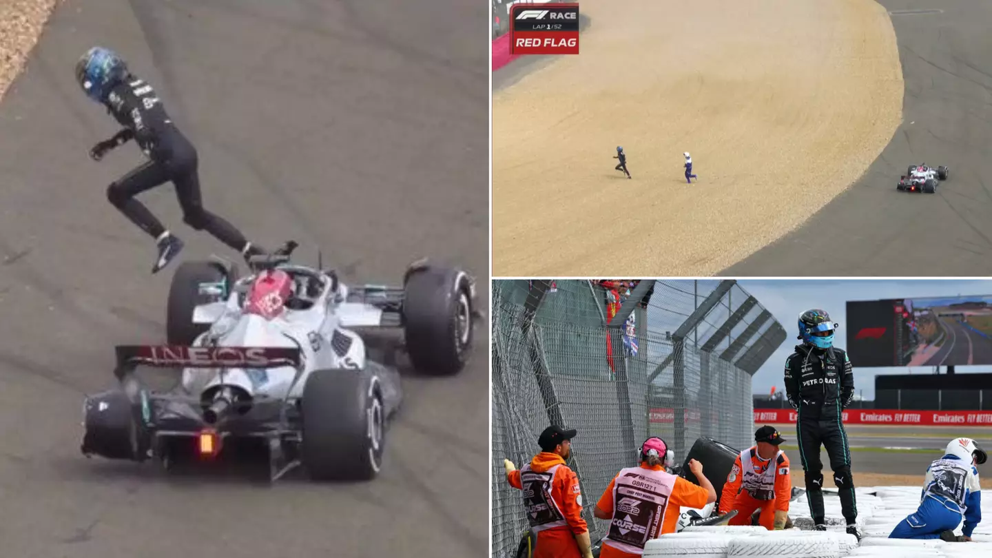 George Russell Heroically Abandoned His Car To Try And Help Zhou Guanyu After Horror Crash