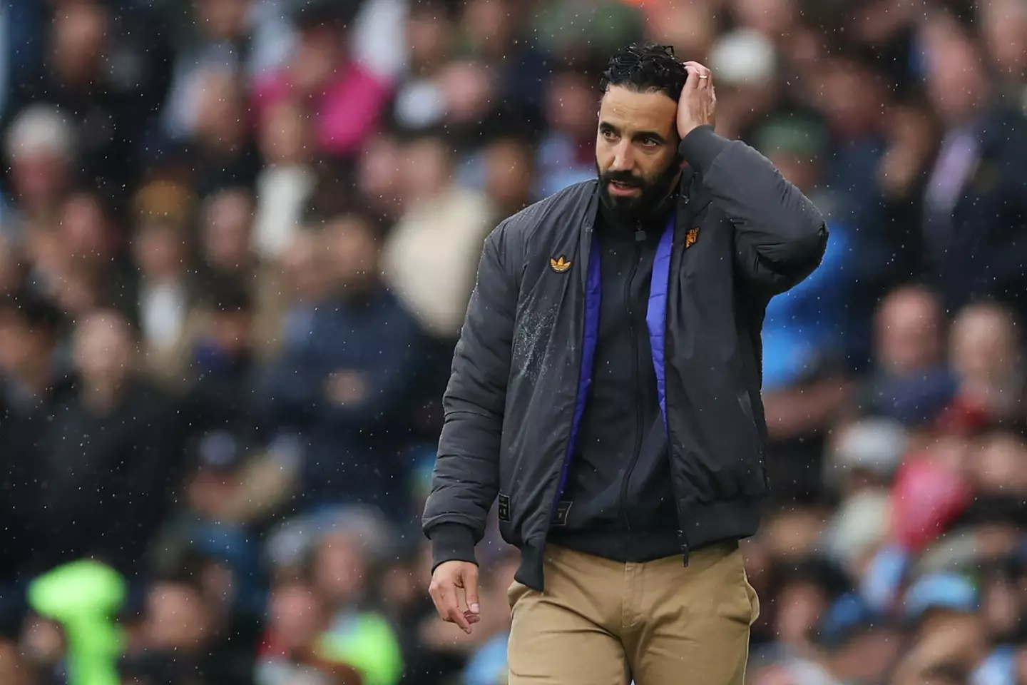 Amorim is under pressure following United's poor start to the season. Image credit: Getty