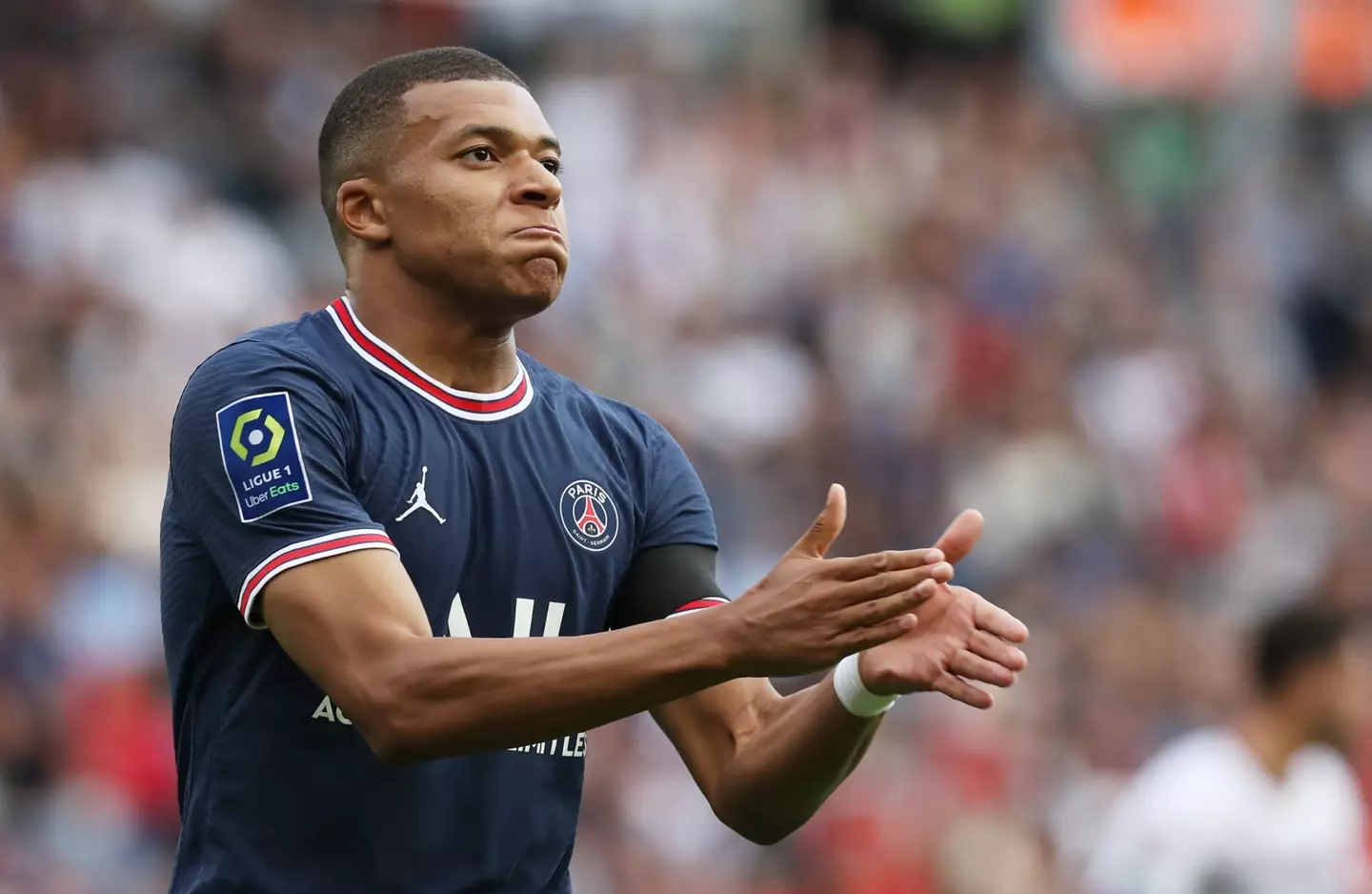 Could Mbappe be the one to break the Ronaldo-Messi duopoly? Image: PA Images