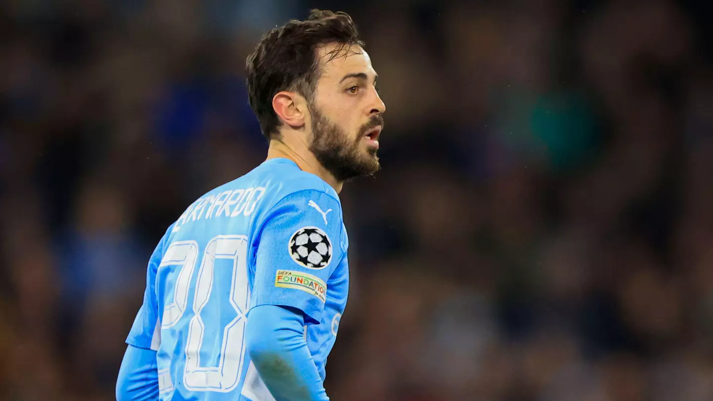 Pep Guardiola And Barcelona President Discuss Bernardo Silva's Manchester City Future