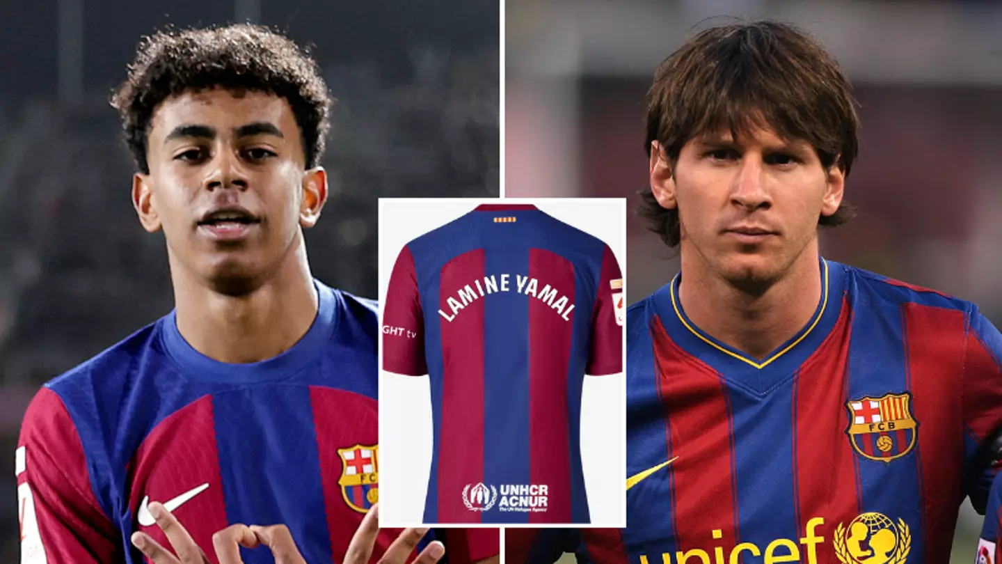 Lamine Yamal set to be given new Barcelona squad number next season that Lionel Messi once wore