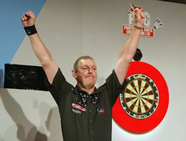 Anderson reached the PDC World Championship semi-finals on two occasions (Image: Getty)