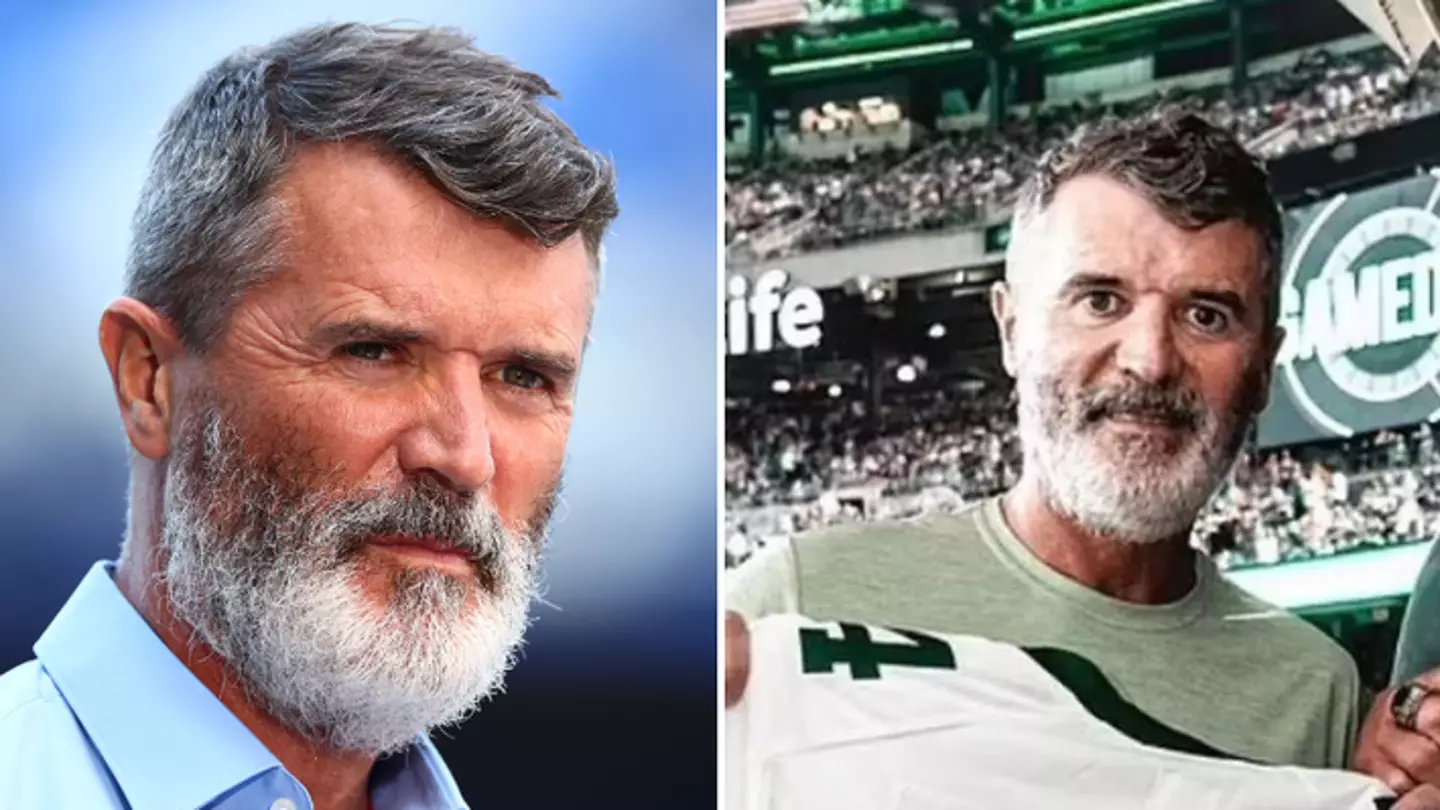 Roy Keane breaks his own golden rule at NFL game that he's followed throughout his career