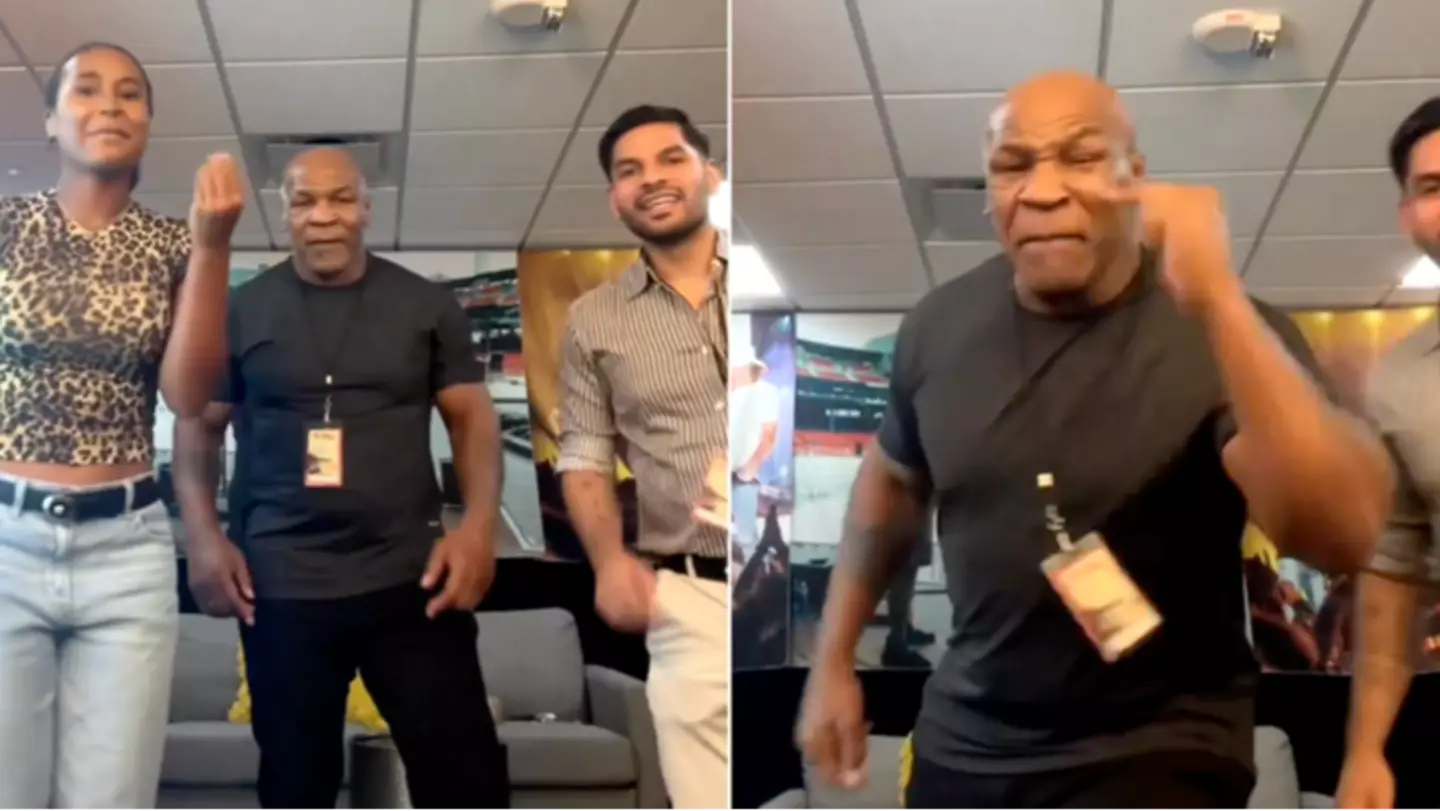 Mike Tyson becomes latest victim of 'Give me my money' trend and his reaction was priceless
