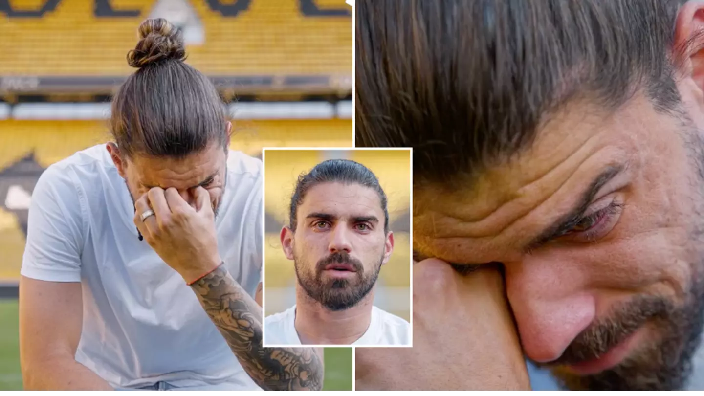 Ruben Neves in floods of tears as he says goodbye to Wolves in deeply emotional video