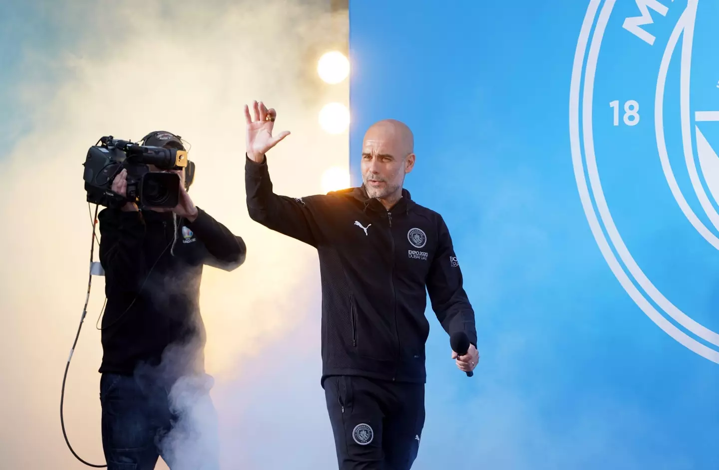 Guardiola is happy with Man City's business. Image: Alamy
