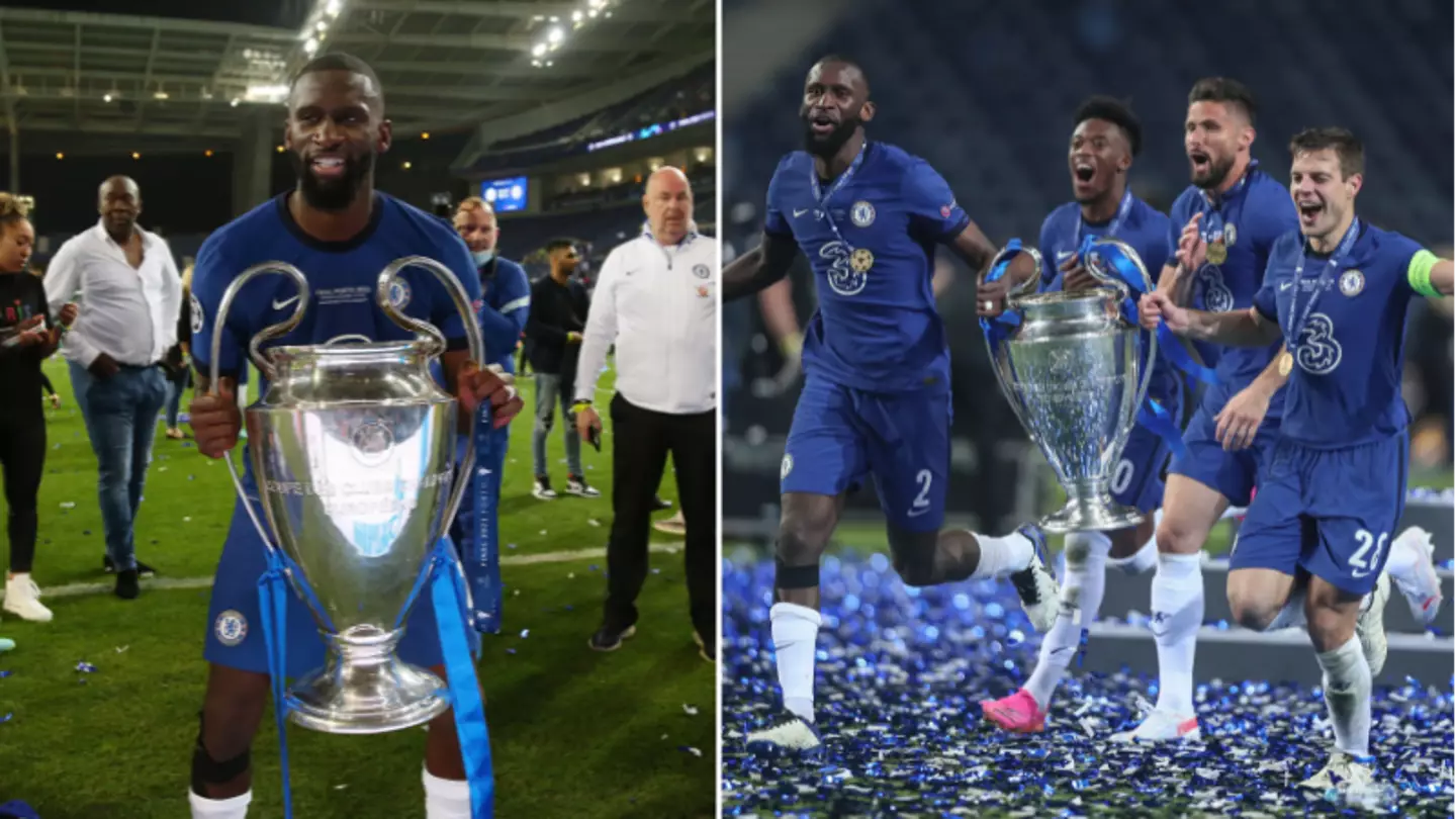 Antonio Rudiger Celebrated Chelsea’s Champions League Glory In The Toilets Last Year