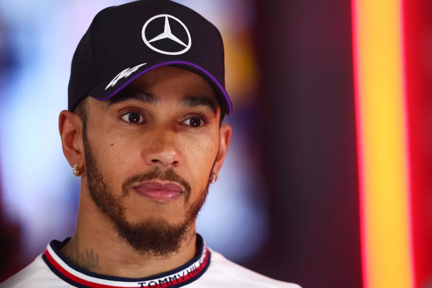 Lewis Hamilton will leave Mercedes at the end of the season to instead drive for Ferrari next year. (Image: Getty)