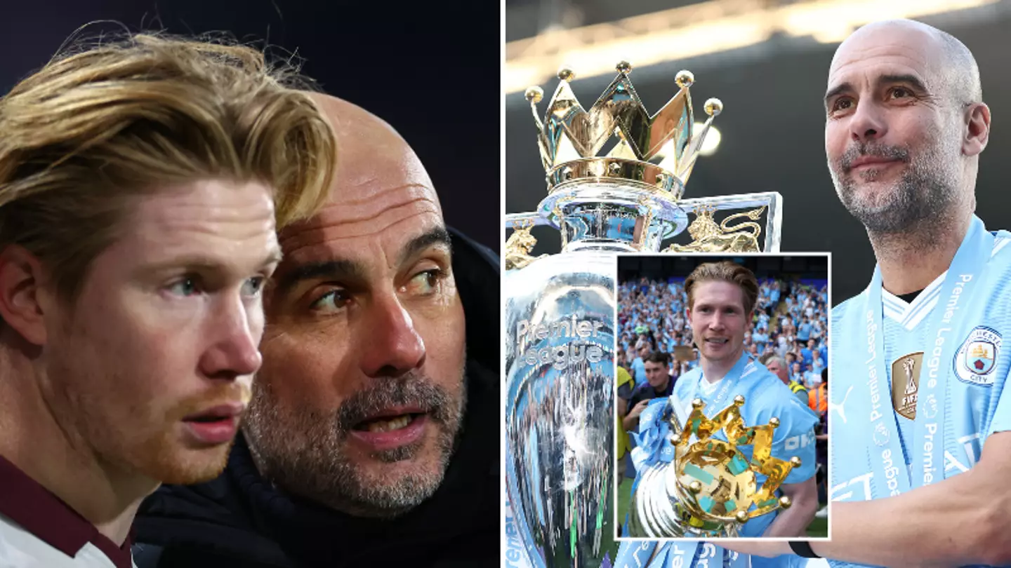 Man City fans think they've worked out which club Pep Guardiola and Kevin De Bruyne will join in 2025