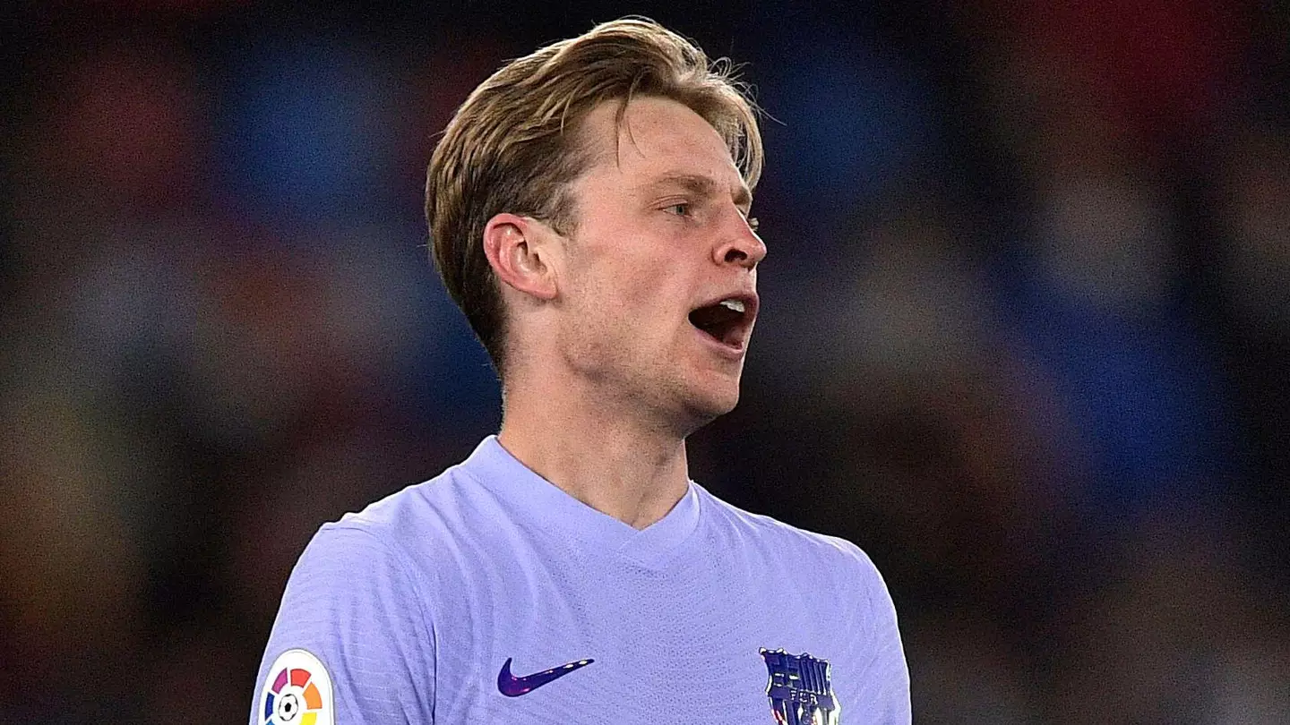 Frenkie de Jong in action for FC Barcelona. (Alamy)