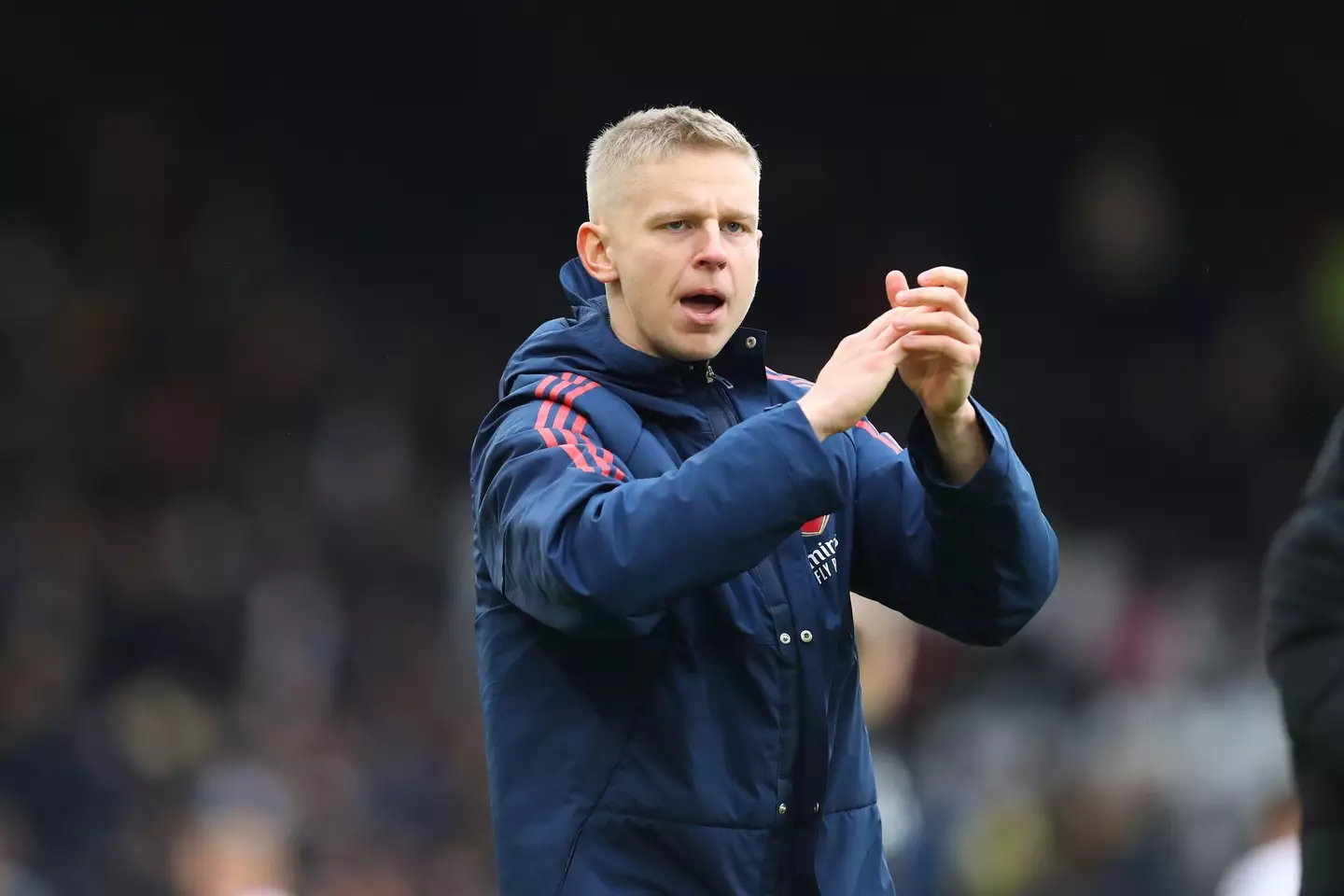 Zinchenko has been loving life at Arsenal. Image: Alamy