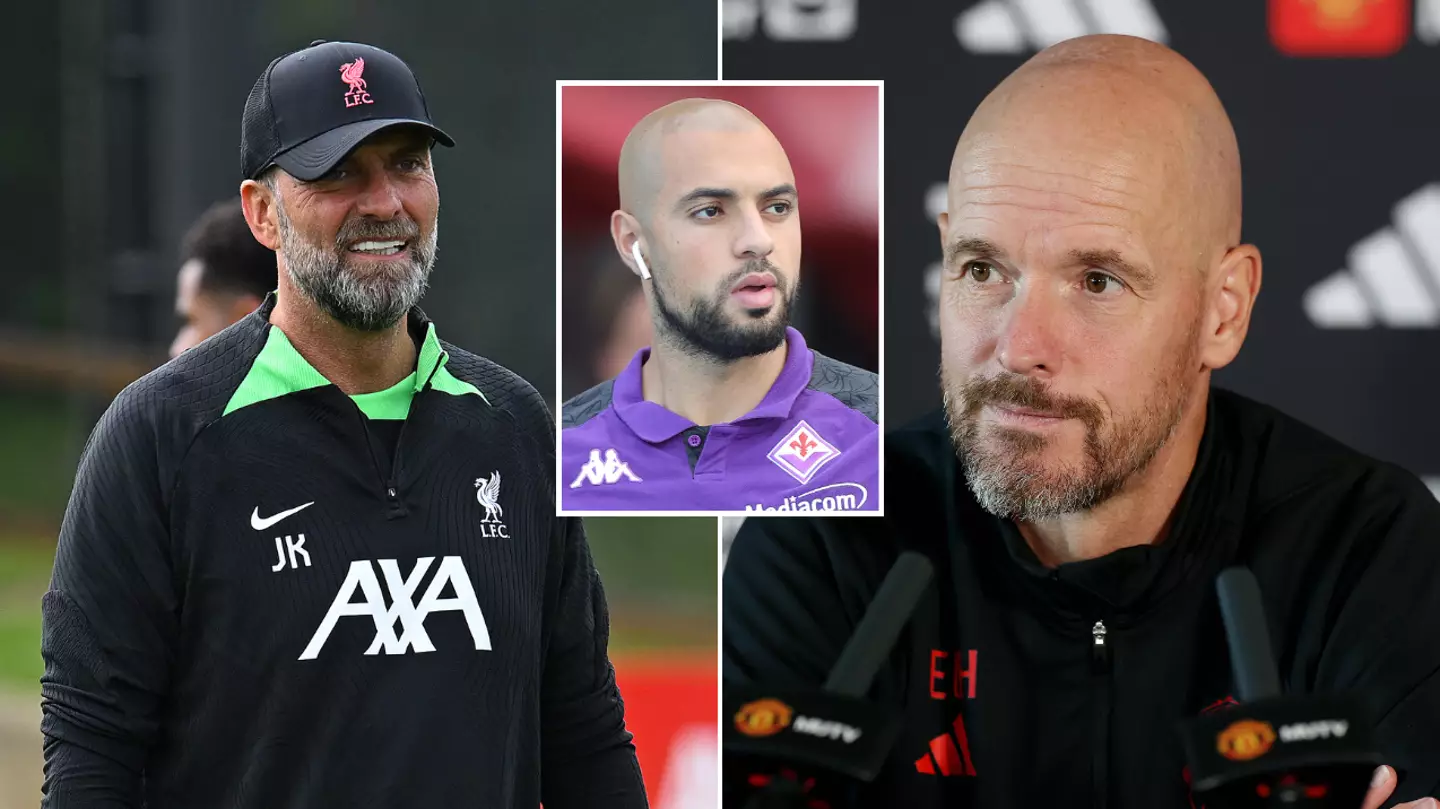 Jurgen Klopp has held 'private talks' with Sofyan Amrabat as Liverpool look to hijack Man Utd transfer