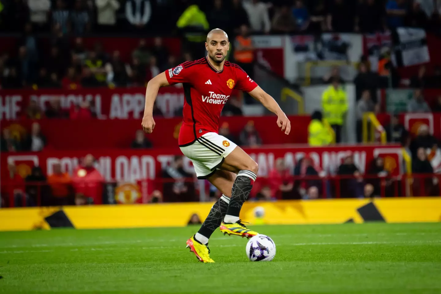 Manchester United's Sofyan Amrabat. (