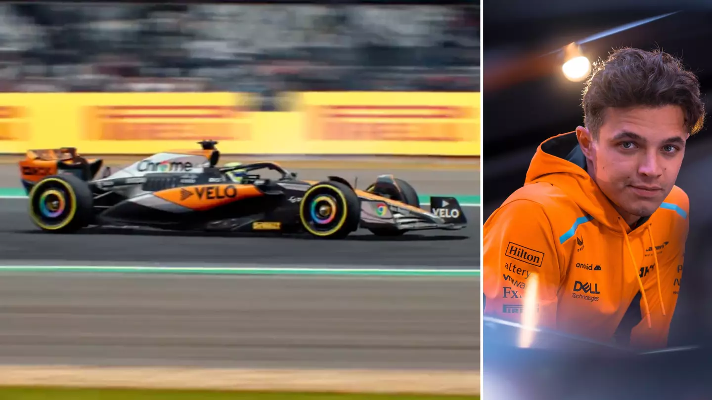 Exclusive: Lando Norris explains why McLaren didn't go full chrome livery for Silverstone