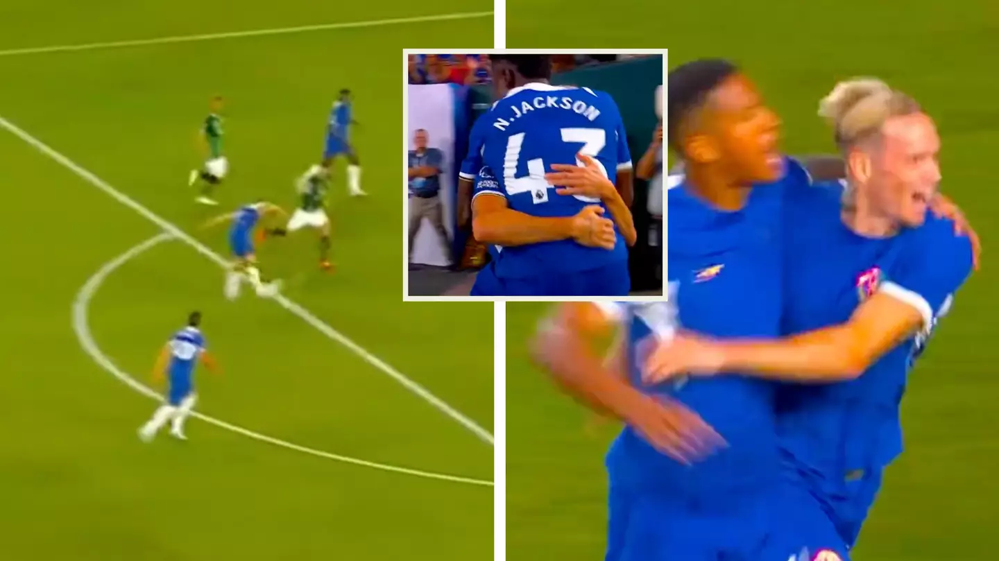 Mykhalio Mudryk shows absolute class with brilliant outside-the-box goal for Chelsea