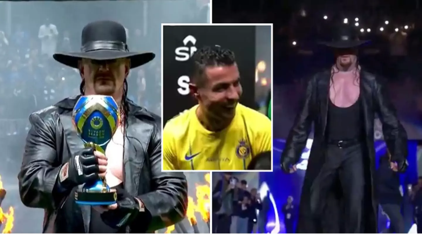 WWE legend The Undertaker makes shock appearance before Al Nassr match, Cristiano Ronaldo was loving it